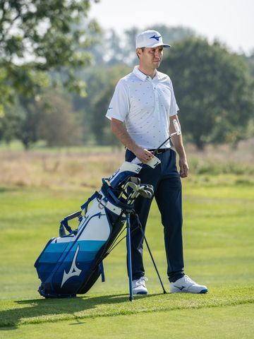 Mizuno Tour Standbag blau