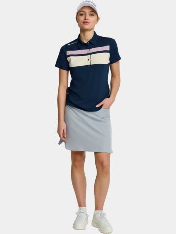 Backtee Trophy Halbarm Polo navy