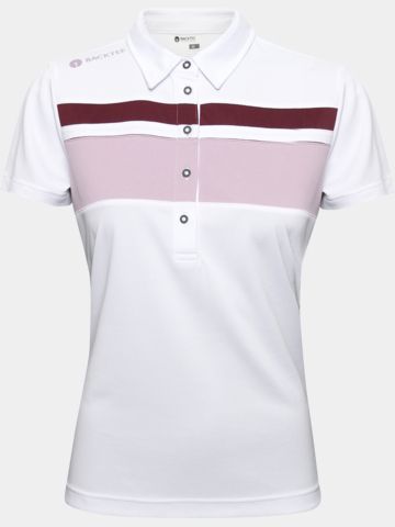 Backtee Trophy Halbarm Polo beere