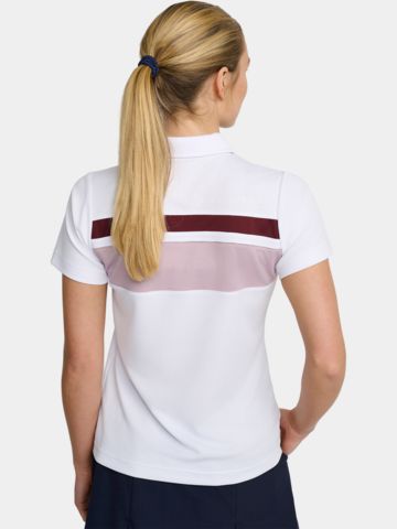 Backtee Trophy Halbarm Polo beere