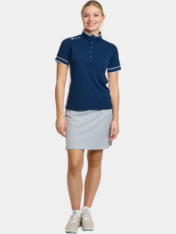 Backtee  Mulligan half-sleeve polo navy