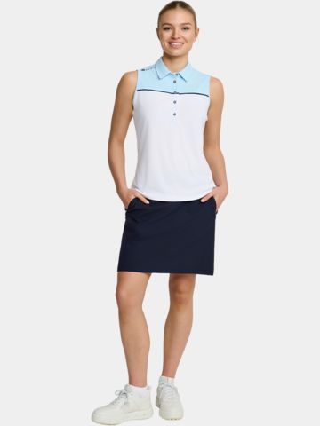 Backtee Winner ohne Arm Polo weiß