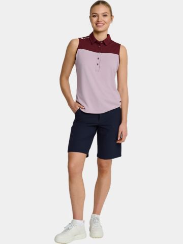 Backtee Winner ohne Arm Polo beere