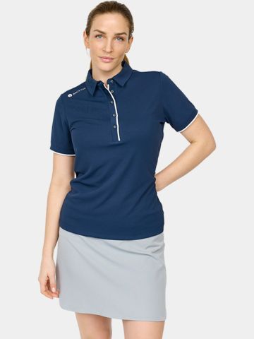 Backtee Classic Halbarm Polo navy