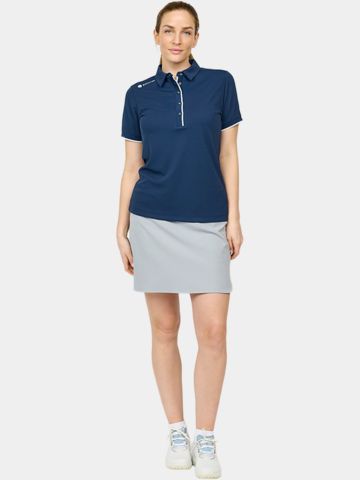 Backtee Classic Halbarm Polo navy