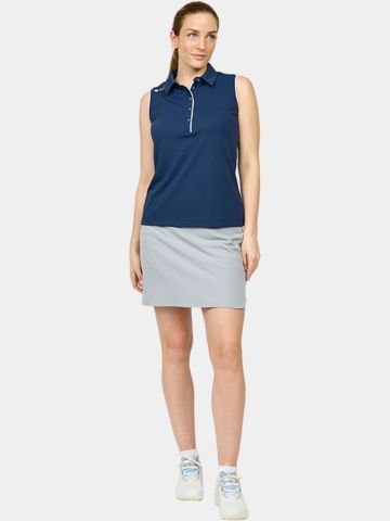 Backtee Classic ohne Arm Polo navy