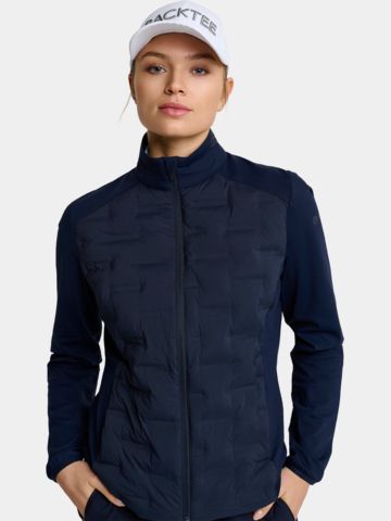 Backtee Hybrid Jacke navy