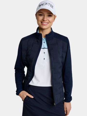 Backtee Hybrid Jacke navy