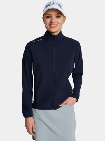 Backtee Windstopp Jacke navy