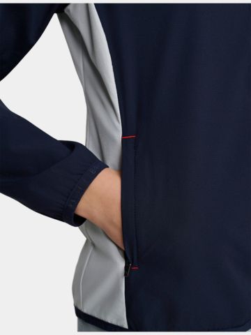 Backtee Windstopp Jacke navy