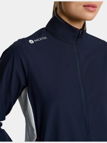 Backtee Windstopp Jacke navy