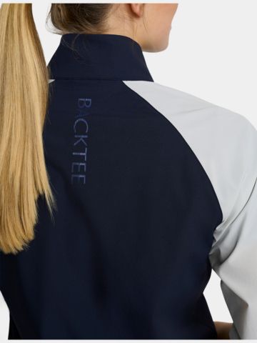Backtee Windstopp Shirt navy