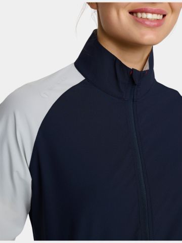 Backtee Windstopp Shirt navy