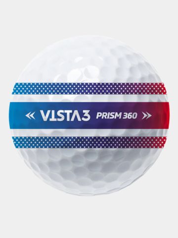 Volvik Vista3 Prisma 360 Golfbälle bunt