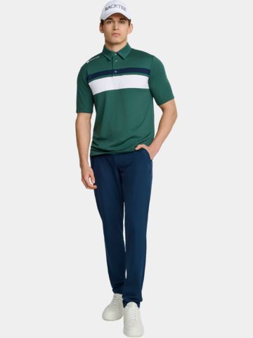 Backtee Trophy Halbarm Polo dunkelgrün