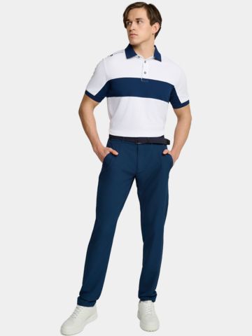 Backtee Focus Halbarm Polo weiß