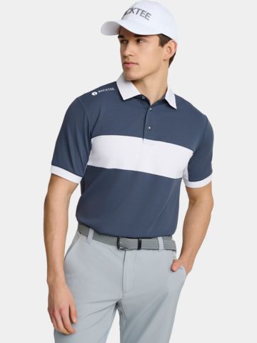Backtee Focus Halbarm Polo navy