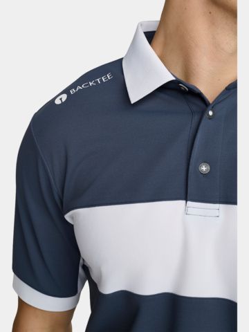 Backtee Focus Halbarm Polo navy