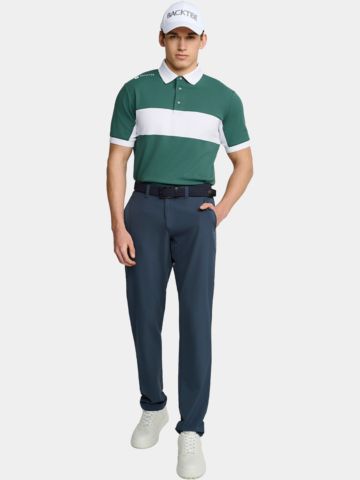 Backtee Focus Halbarm Polo dunkelgrün