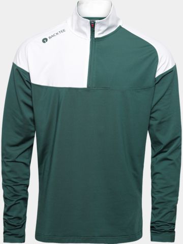 Backtee Major Stretch Midlayer dunkelgrün