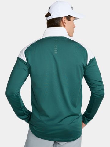 Backtee Major Stretch Midlayer dunkelgrün