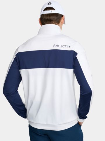 Backtee Long Drive Baselayer Stretch Midlayer weiß