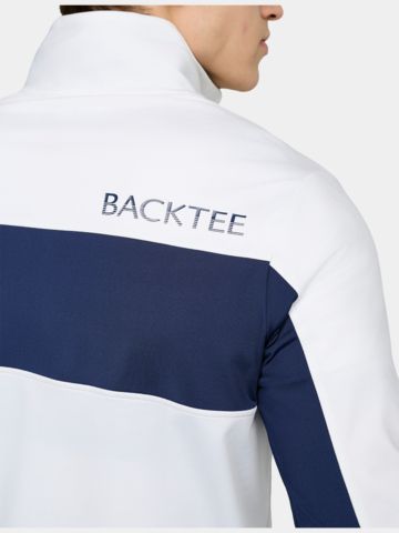Backtee Long Drive Baselayer Stretch Midlayer weiß