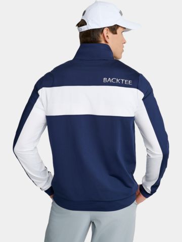 Backtee Long Drive Baselayer Stretch Midlayer navy