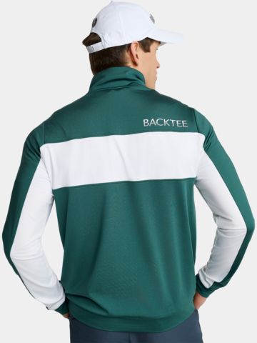 Backtee Long Drive Baselayer Stretch Midlayer dunkelgrün