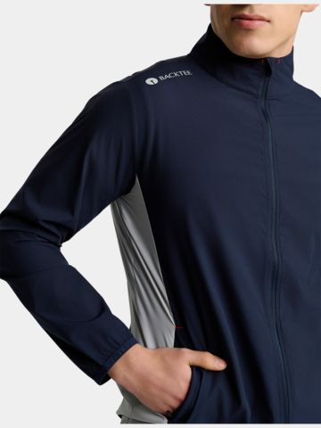 Backtee Windstopp Jacke navy