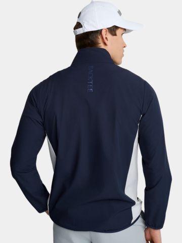 Backtee Windstopp Jacke navy