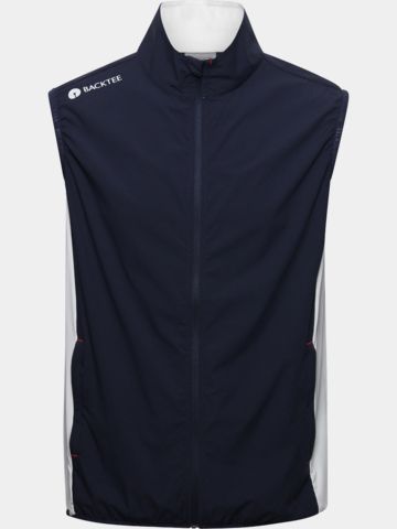 Backtee Windstopp Weste navy