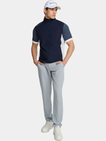 Backtee Windstopp Weste navy