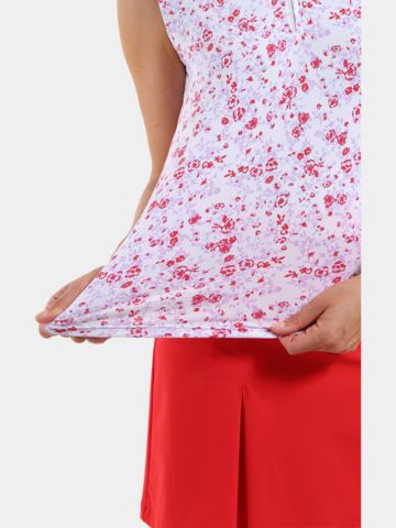 Chervo ANTIGUA sleeveless polo purple