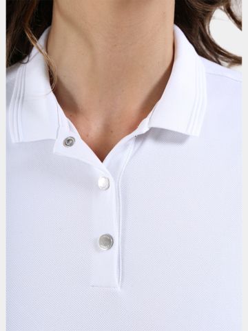 Chervo ARENATA sleeveless polo white