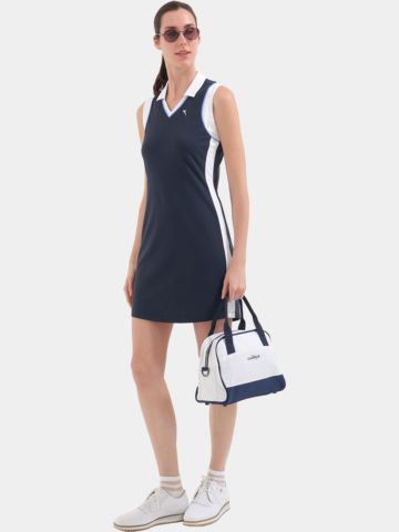 Chervo VERNISSAGE sleeveless dress navy