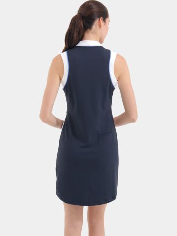 Chervo VERNISSAGE sleeveless dress navy
