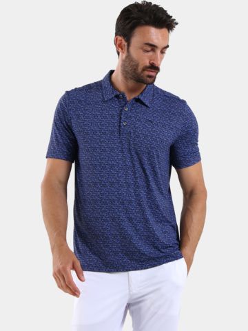 Chervo ARTISTICA half-sleeve polo navy
