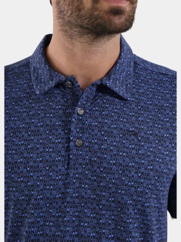 Chervo ARTISTICA half-sleeve polo navy