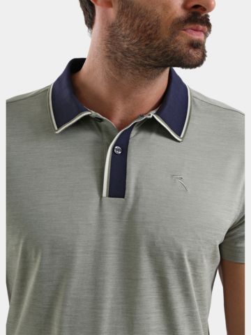 Chervo ANGOLO Halbarm Polo beige