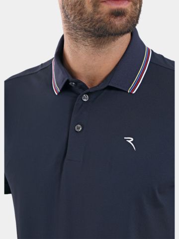 Chervo ASPARAGO half-sleeve polo navy
