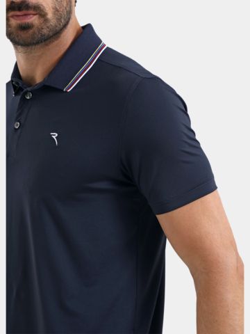 Chervo ASPARAGO half-sleeve polo navy