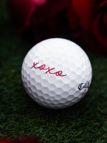 Callaway Supersoft Valentine Love Golfbälle weiß