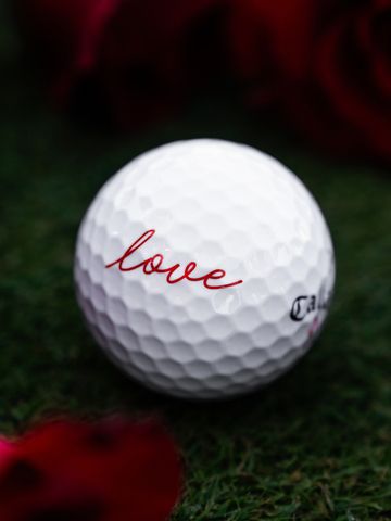 Callaway Supersoft Valentine Love Golfbälle weiß