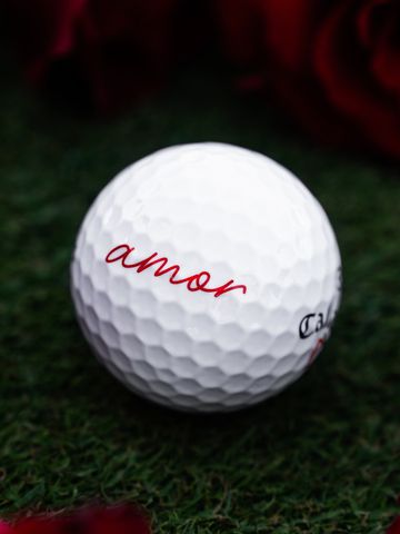 Callaway Supersoft Valentine Love Golfbälle weiß