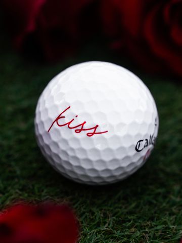 Callaway Supersoft Valentine Love Golfbälle weiß