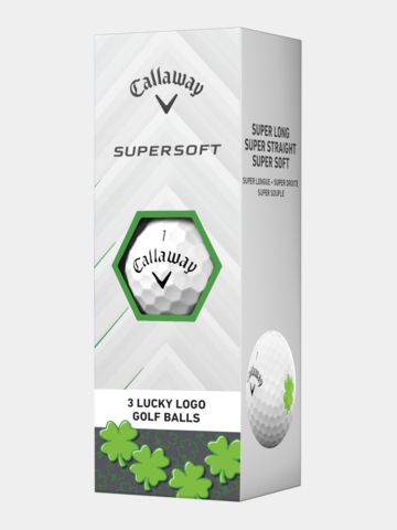 Callaway Supersoft Lucky Golfbälle weiß