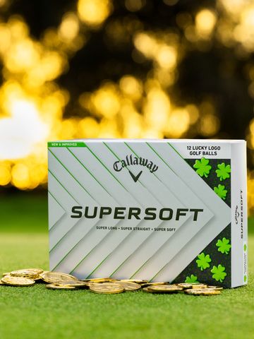Callaway Supersoft Lucky Golfbälle weiß