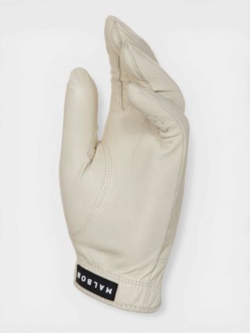 Malbon MANUELA GLOVE Kožené rukavice offwhite
