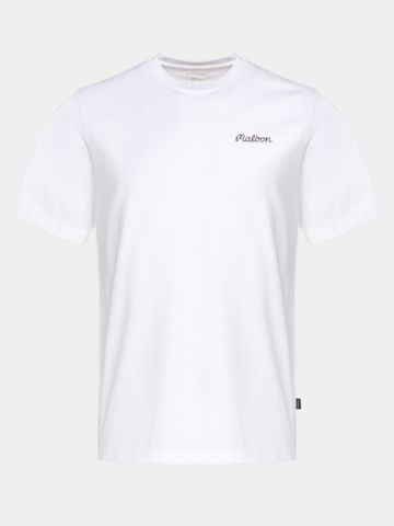 Malbon BERMUDA BALDWIN TEE Halbarm T-Shirt weiß